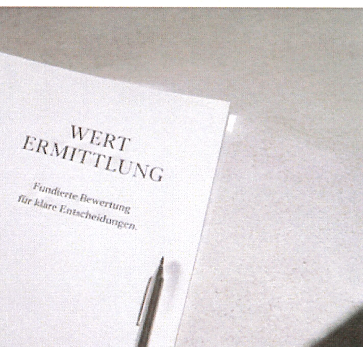 Immobilie bewerten